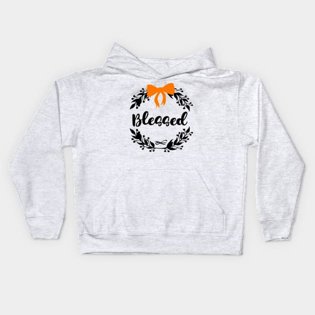 Blessed Kids Hoodie by Shop Ovov